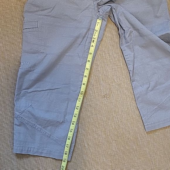 LIKE NEW! PATAGONIA Venga Rock Capri Pants - Womens Size 6 Grey - Picture 7 of 7
